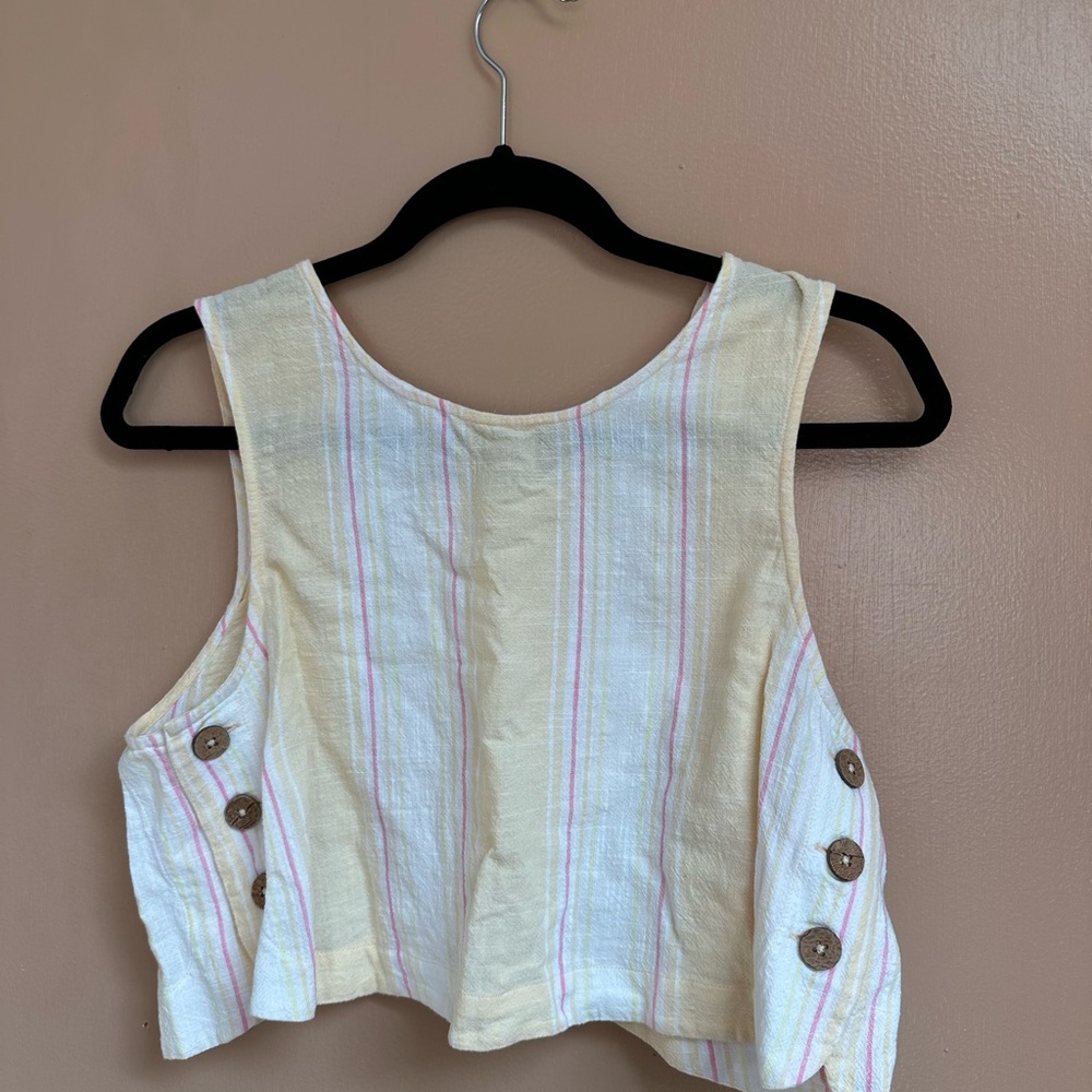 Ripcurl Striped Sleeveless Top